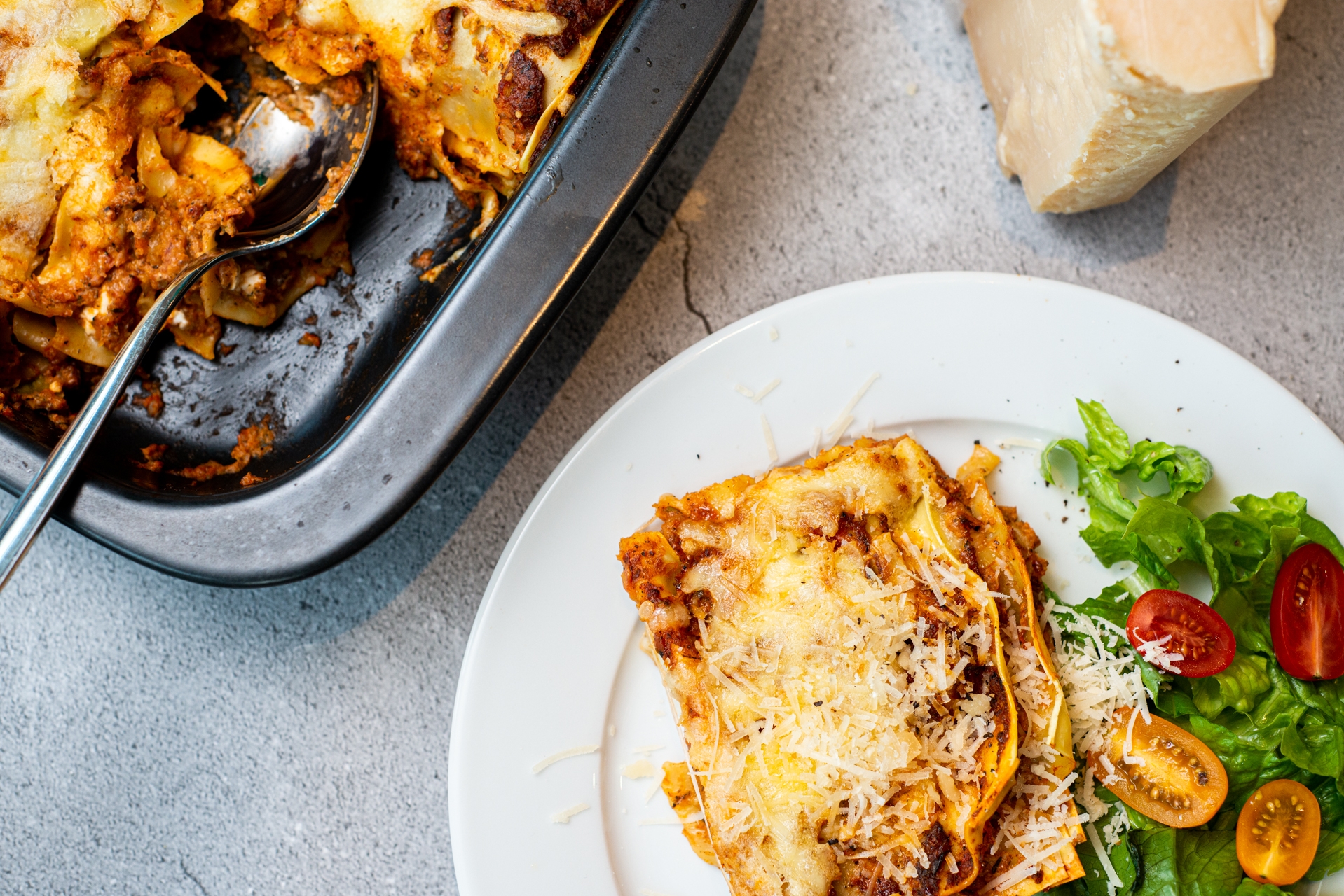 Vegetarisk lasagne med massor av umami 